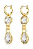 Сережки Swarovski 5663265 DEXTERA колір золотий
