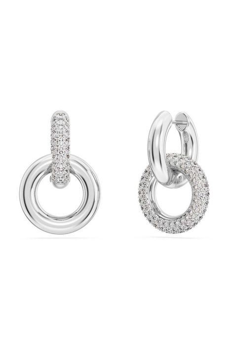Сережки Swarovski DEXTERA колір срібний (3387163)