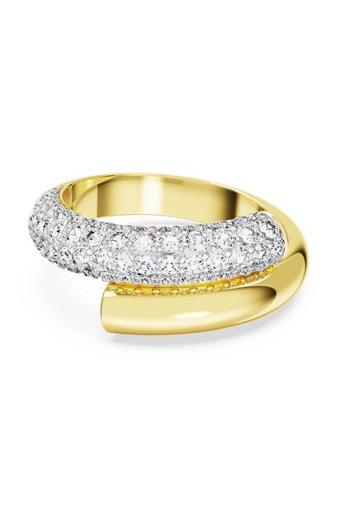 Перстень Swarovski DEXTERA колір золотий (3471993)