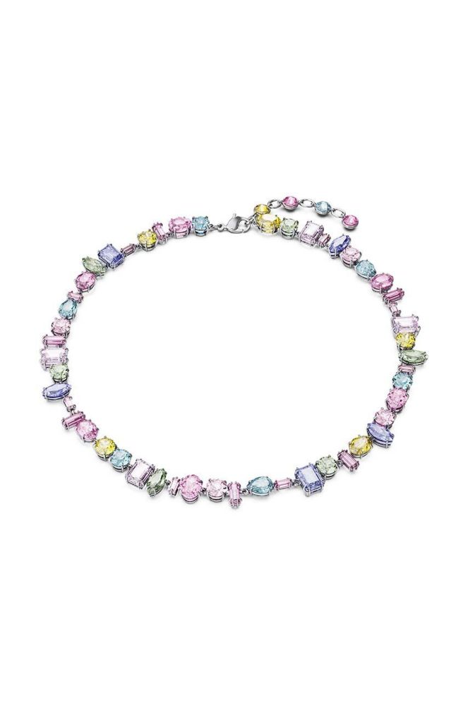 Браслет Swarovski GEMA жіночий колір срібний (3376151)