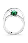 Перстень Swarovski 5665361 HYPERBOLA колір срібний