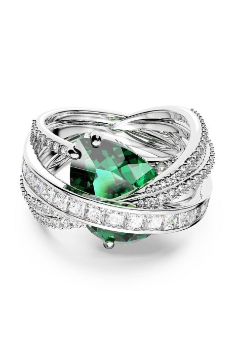 Перстень Swarovski HYPERBOLA колір срібний (3471996)