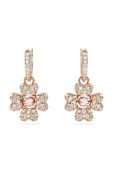 Сережки Swarovski IDYLLIA колір рожевий (3471926)