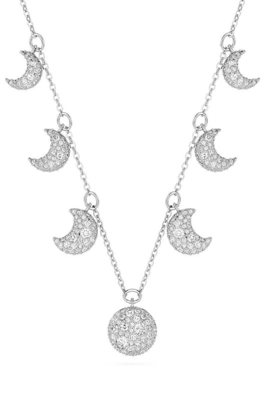 Ланцюжок Swarovski LUNA колір срібний (3386983)