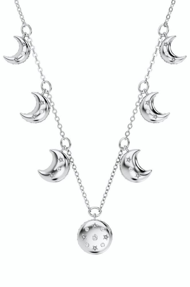 Ланцюжок Swarovski LUNA колір срібний (3386983) фото 3