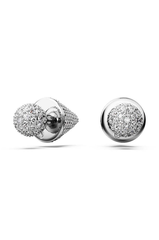 Сережки Swarovski LUNA колір срібний (3502231)