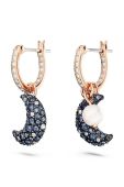 Сережки Swarovski LUNA колір чорний (3472106)
