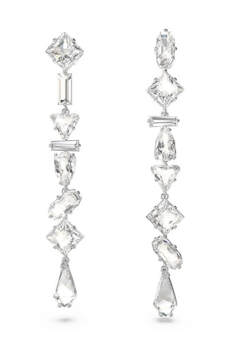 Сережки Swarovski MESMERA колір срібний (3449164)