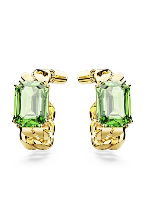 Сережки Swarovski MILLENIA колір зелений (3472211)