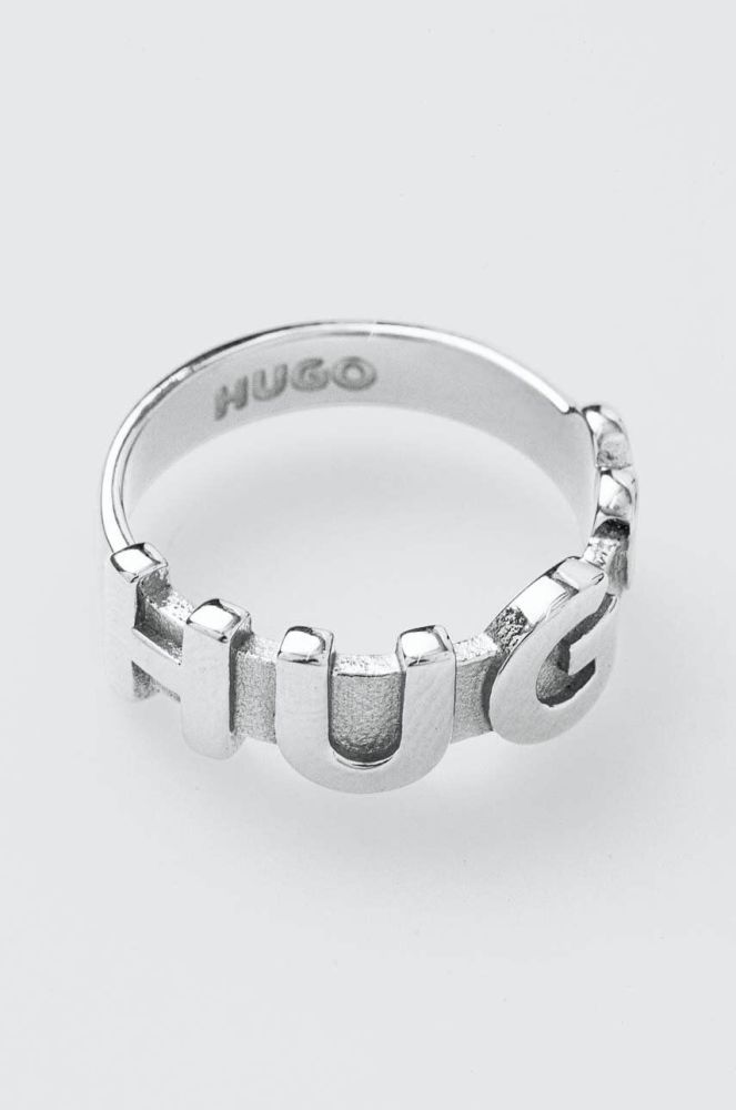 Перстень HUGO колір срібний (3506013)