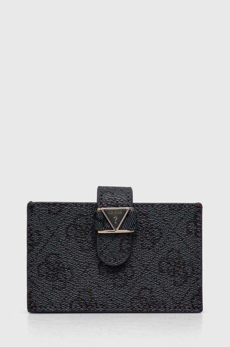 Чохол на банківські карти Guess колір сірий