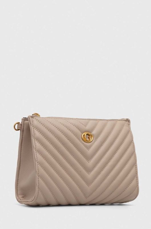 Косметичка Guess колір бежевий (3503550) фото 2