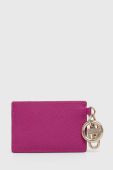 Чохол на банківські карти Guess колір рожевий (3577295)