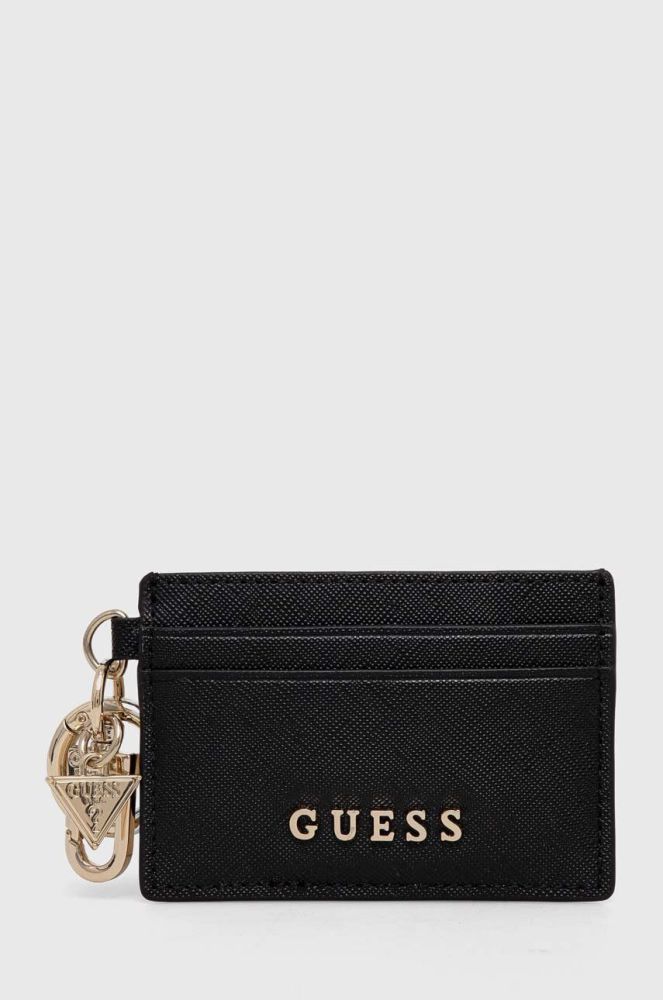 Чохол на банківські карти Guess колір чорний (3577296)