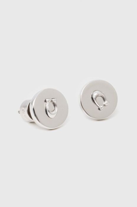 Сережки Coach колір срібний (3653242)