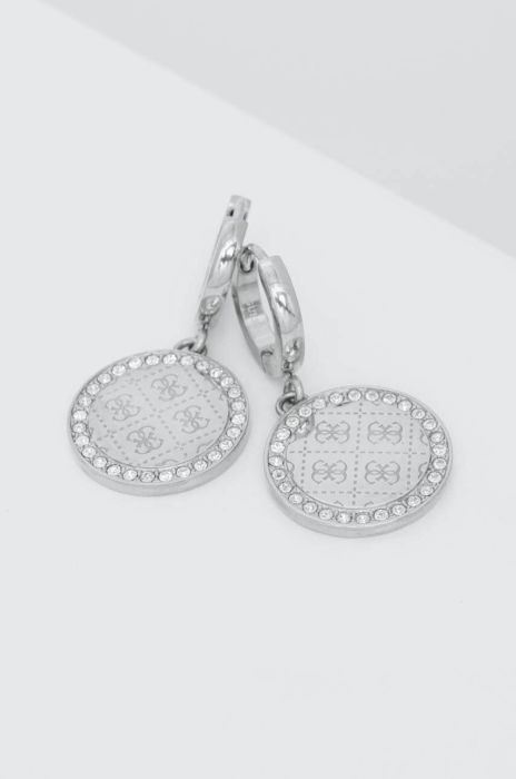 Сережки Guess колір срібний (3570718)