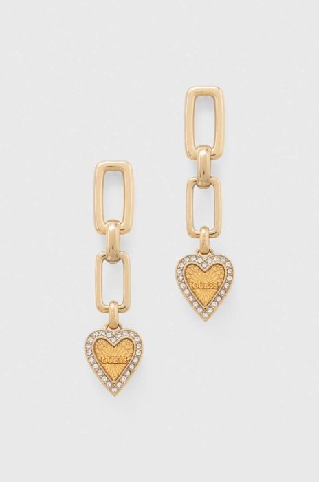 Сережки Guess колір золотий (3577307)