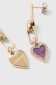 Сережки Guess колір фіолетовий (3577306)