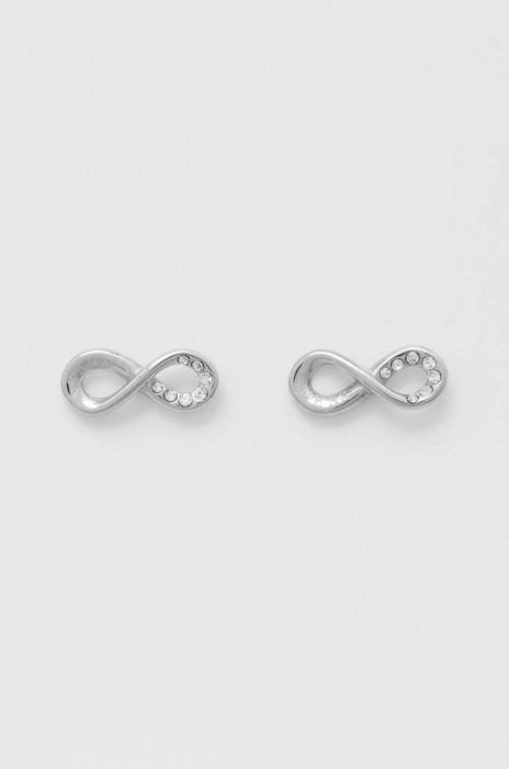 Сережки Guess колір срібний (3577308)