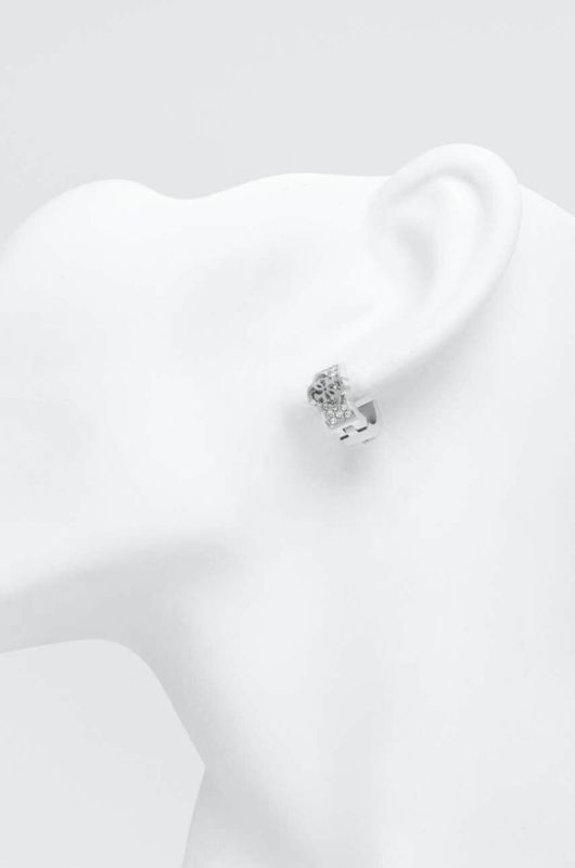 Сережки Guess колір срібний (3570742) фото 2