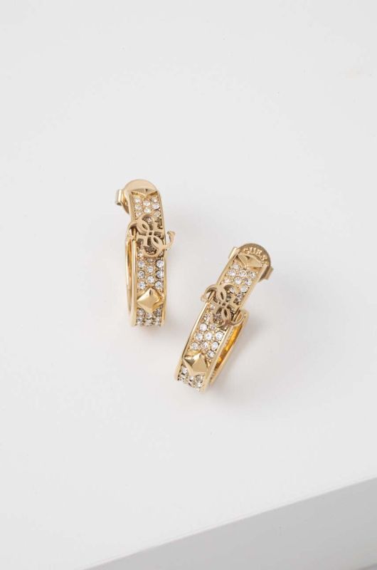 Сережки Guess колір золотий (3581962)