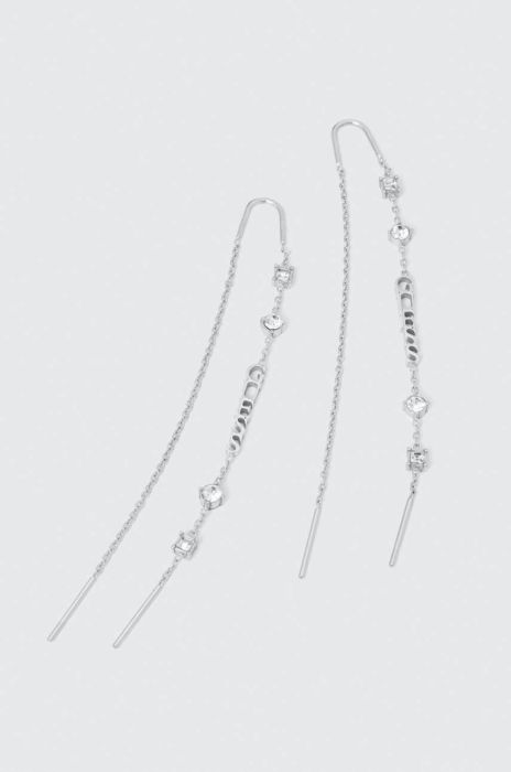 Сережки Guess колір срібний (3570749)