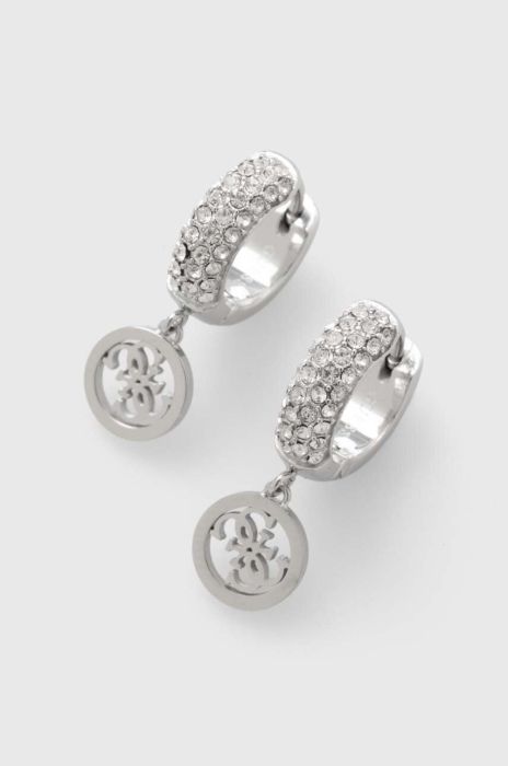 Сережки Guess колір срібний (3559257)