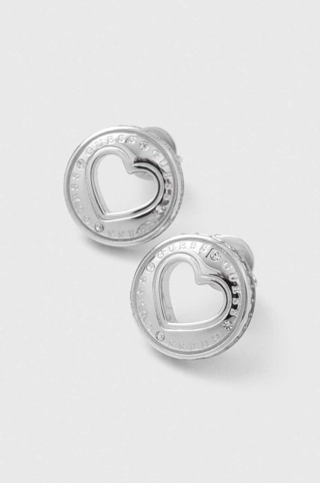 Сережки Guess колір срібний (3559262)