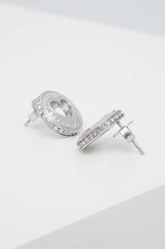 Сережки Guess колір срібний (3559262) фото 2