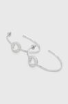 Сережки Guess колір срібний (3577322)