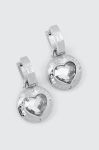 Сережки Guess колір срібний (3577613)
