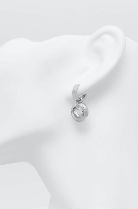 Сережки Guess колір срібний (3577613) фото 2