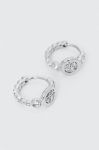 Сережки Guess колір срібний (3570517)