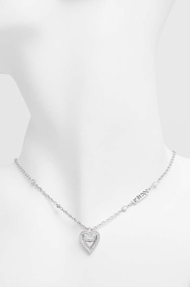 Ланцюжок Guess колір срібний (3570525) фото 2