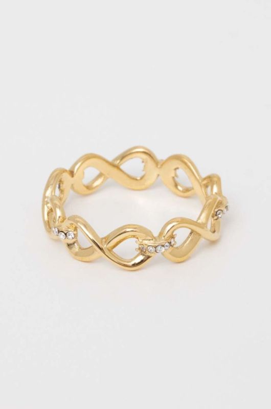 Перстень Guess колір золотий (3605166)