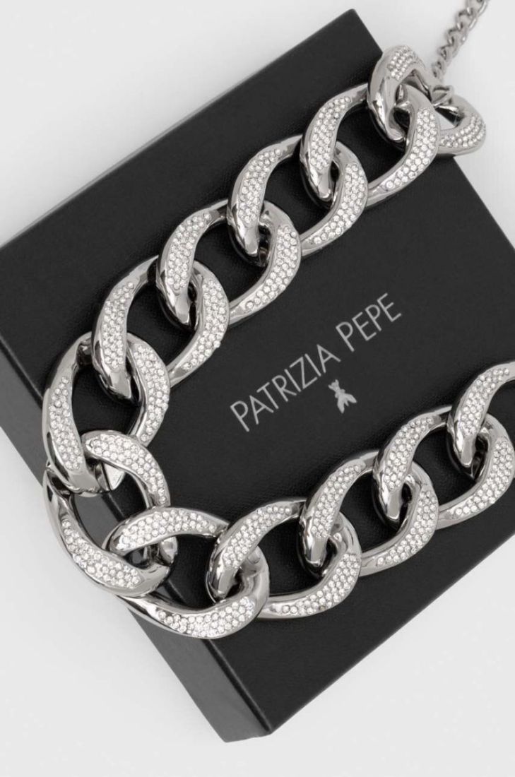 Ланцюжок Patrizia Pepe колір срібний (3514537)