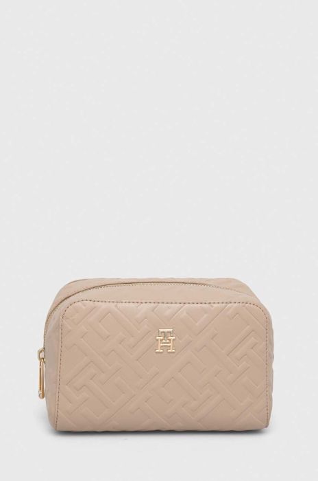 Косметичка Tommy Hilfiger колір бежевий
