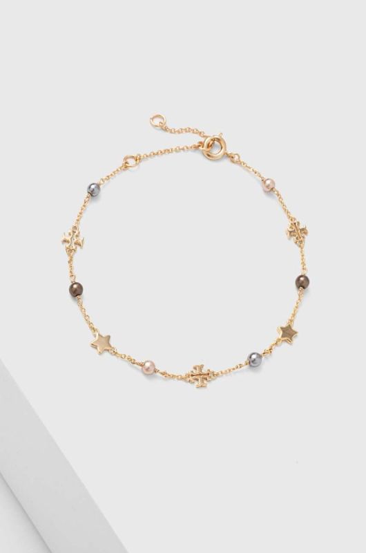 Позолочений браслет Tory Burch колір золотий (3458088)
