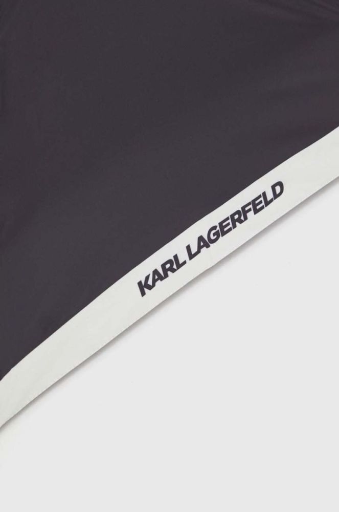 Парасоля Karl Lagerfeld колір чорний (3519620) фото 2