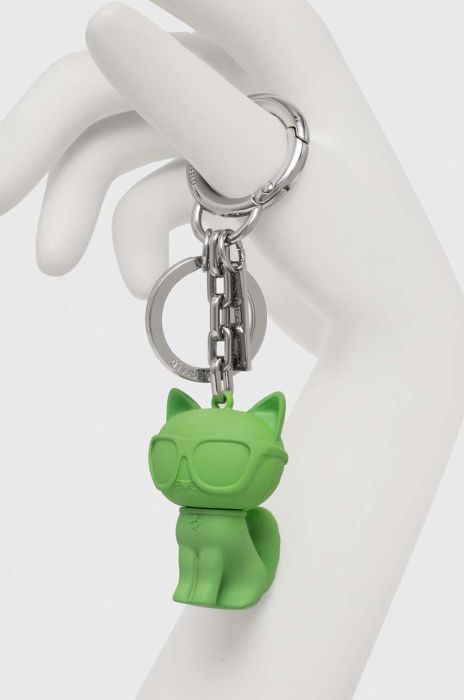 Брелок Karl Lagerfeld колір зелений (3418259)