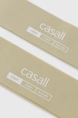 Стрічки опору для вправ Casall Light 2-pack колір зелений