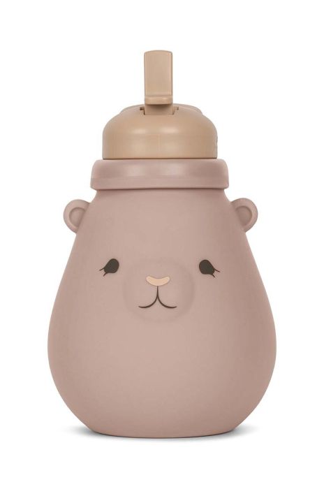 Дитяча пляшечка Konges Sl?jd колір рожевий (3673612)