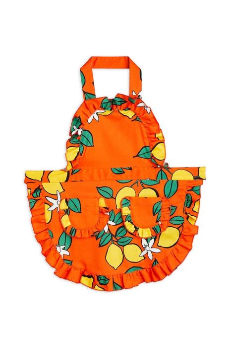 Дитячий фартух Mini Rodini колір помаранчевий (3619639)