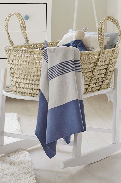 Ковдра для немовлят Mayoral Newborn Gift box колір темно-синій (3449162)