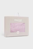 Ковдра для немовлят Mayoral Newborn колір фіолетовий (3427701)
