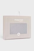 Дитяча ковдра Mayoral Newborn колір сірий (3449798)