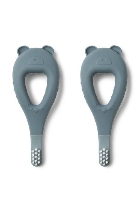 Дитяча зубна щітка Liewood 2-pack колір зелений (3620986)