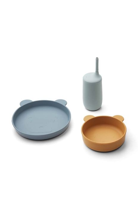 Обідній набір для дітей Liewood колір блакитний (3683409)