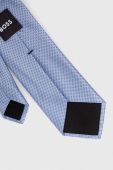 Шовковий галстук BOSS колір блакитний (3278373)