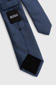 Шовковий галстук BOSS колір блакитний (3406875)